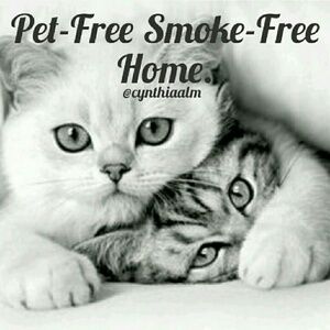 Pet free and smoke free home
